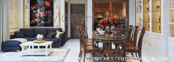Thiết kế căn hộ chung cư Vinhomes Central Park Tân Cảng - Anh Tích