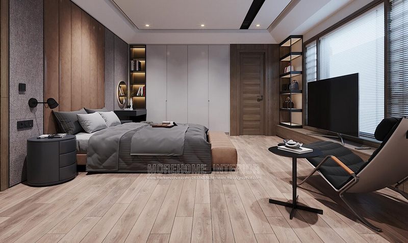 Lựa chọn tủ quần áo âm tường cho phòng ngủ vừa tiết kiệm được diện tích vừa hiện đại